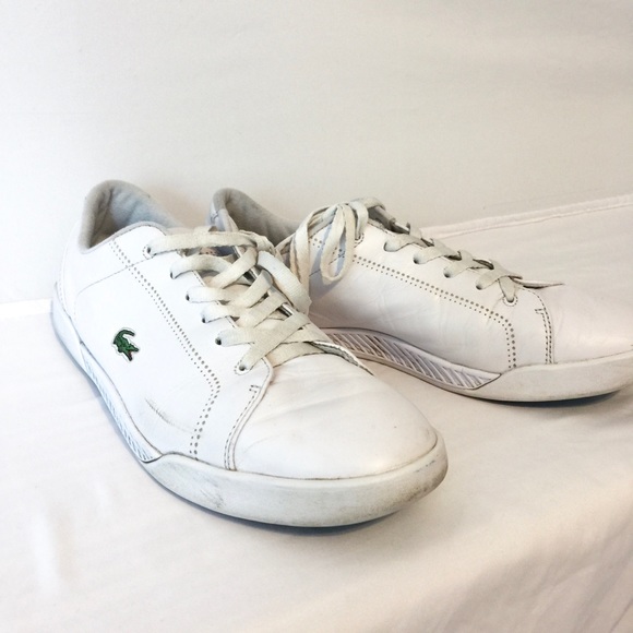 Lacoste | Shoes | Lacoste White Leather 